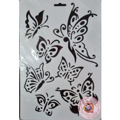 Stencil -pillangók