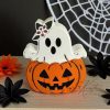 Tökös Szellem – kézműves Halloween dekoráció