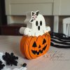 Tökös Szellem – kézműves Halloween dekoráció