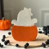 Tökös Szellem – kézműves Halloween dekoráció
