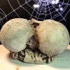 Szerelmes Csontvázpár Mécsestartó – Halloween Dekor