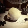 Kis kézműves koponya – Halloween dekoráció
