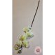 CSILLOGÓ ORCHIDEA sárga 58CM