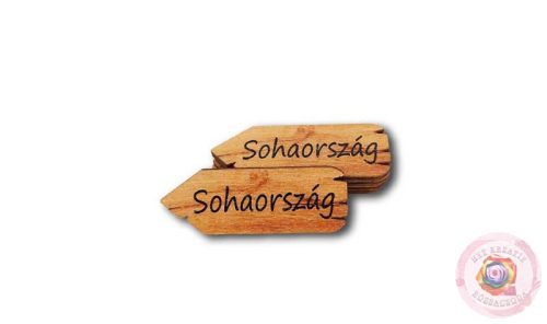 SOHAORSZÁG NYÍL 6X2,5CM